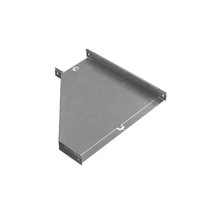 Переходник для лотка правый 50х200-500 сталь 1мм "ПЛЮС" PDplus50-200-500-R КМ PL0641 от BTSprom.by