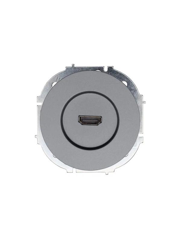 розетка hdmi 1-м сп osen механизм сер. матов. lezard 743-7488-203 от BTSprom.by
