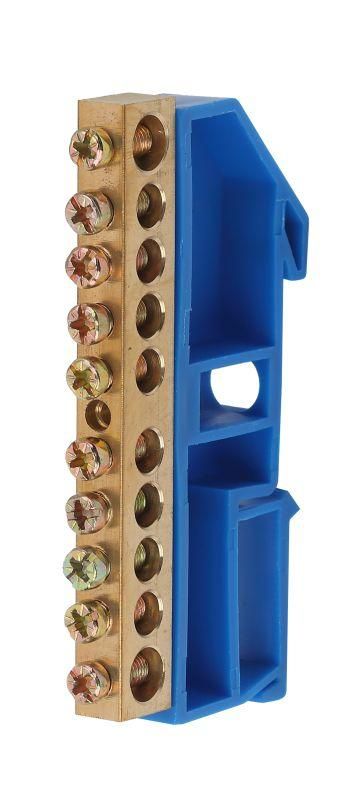 шина pe "земля" на din-изол. шни-8х12-10-д no-222-52 син. эра б0033432 от BTSprom.by