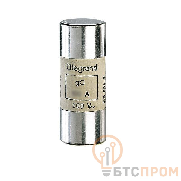 Вставка плавкая тип gG 22х58 50А 500В без бойка Leg 015350 фото в каталоге от BTSprom.by  Вставка плавкая тип gG 22х58 50А 500В без бойка Leg 015350 фото в каталоге от BTSprom.by