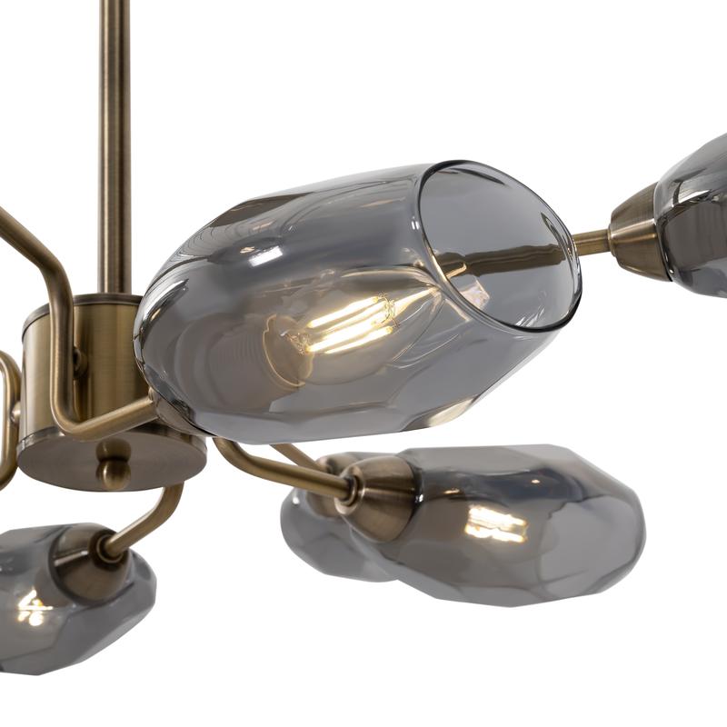  Светильник Ashy 40Вт E14х8 IP20 потолочн. Freya FR5327CL-08BZ фото в каталоге от BTSprom.by