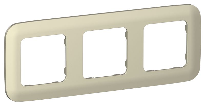 рамка 3-м сп flite ру-3-а-флш шампань iek fi-m32-31-20-k37 от BTSprom.by