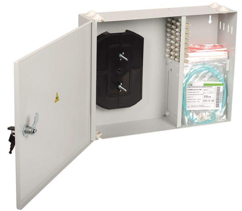 кросс укомплектованный настенный sc (simplex) 20 портов (os2) itk fobx24-n-20scus09 от BTSprom.by