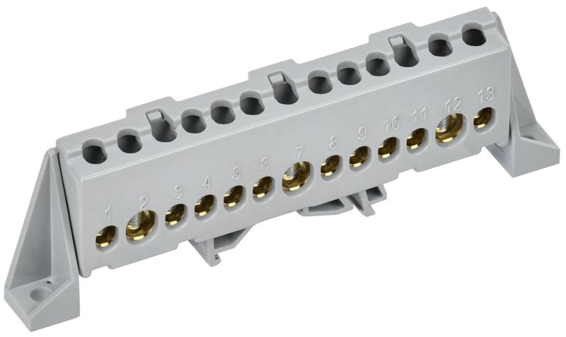 шина l "фаза" в комб. изол. "стойка" 8х12-13-ср tekfor iek tf-nn20-13-dp-k03 от BTSprom.by