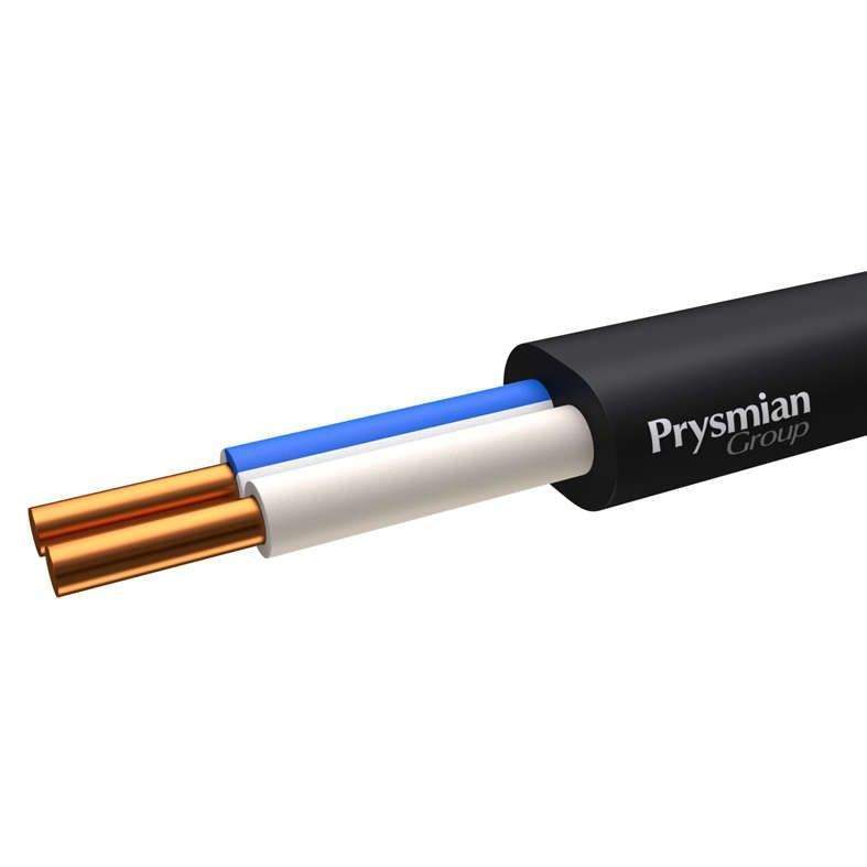 кабель ввг-пнг(а) 2х1.5 ч (бухта) 0.66кв (м) рэк-prysmian 1402040101 от BTSprom.by