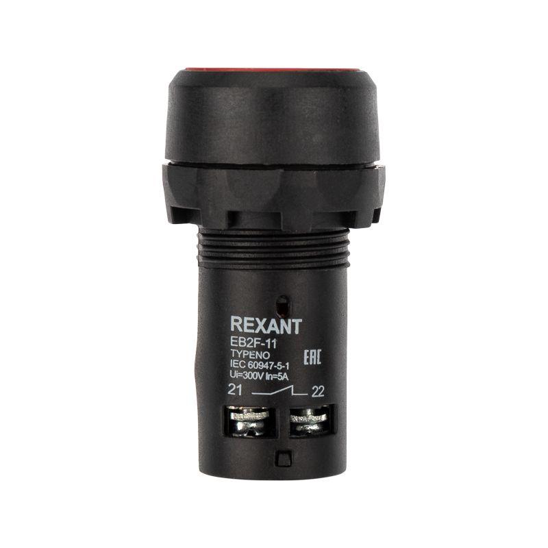  Кнопка EB22 возвратная зел. NO+NC 300В Rexant 36-5531 фото в каталоге от BTSprom.by