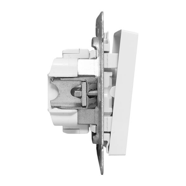  Выключатель 1-кл. СП Эпика механизм бел. EKF UP1-SWW-10 фото в каталоге от BTSprom.by