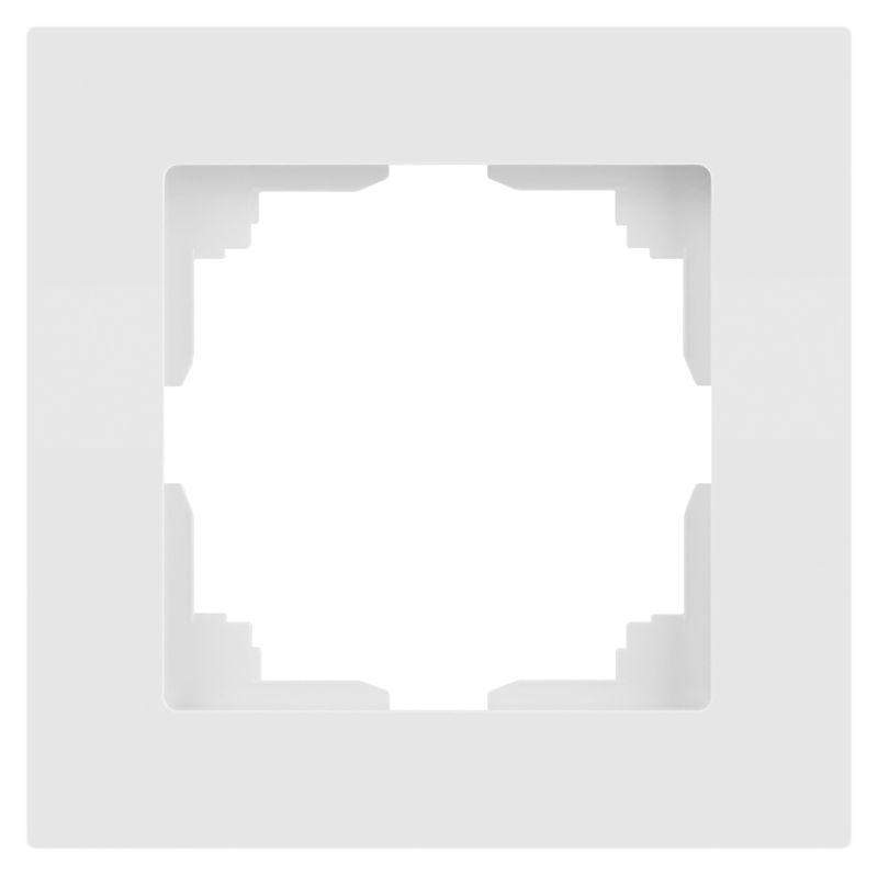 рамка 1-м сп accent 6-501-01м бел. матов. intro б0063730 от BTSprom.by