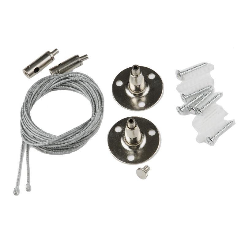 набор для подвесного монтажа ufb-q122 h28 silver set02 (2шт 1ф шинопроводов типа g) volpe ul-00006442 от BTSprom.by