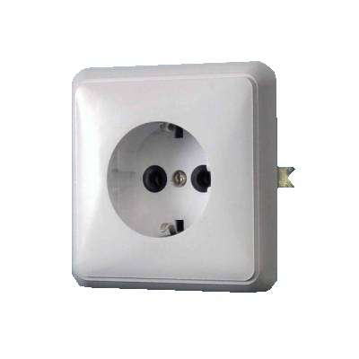 розетка 1-м сп 16а ip20 с заземл. бел. белтиз молодечно рс16-004 от BTSprom.by