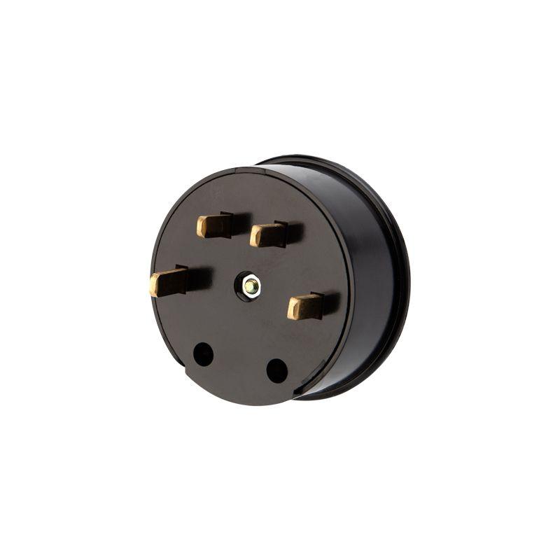  Вилка ВШ для электрической плиты 32А 380 В 3Р+РЕ (ОУ) черн. Rexant 11-8927 фото в каталоге от BTSprom.by