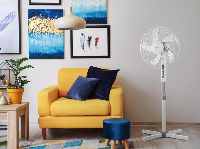  Вентилятор напольный BFF–801 42Вт бел. Ballu НС-1155725 фото в каталоге от BTSprom.by