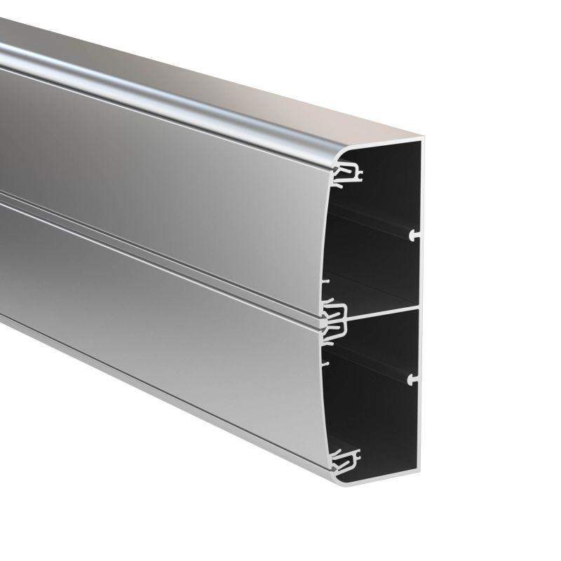 кабель-канал 140х50 l2000 алюм. с крышкой dkc 01499 от BTSprom.by