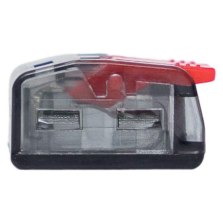  Клемма строительно-монтажная СМК 221-412 с рычагом 2 отверстия 0.2-4.0кв.мм (блист.20шт) PROxima EKF plc-smk-221-412b-20 фото в каталоге от BTSprom.by