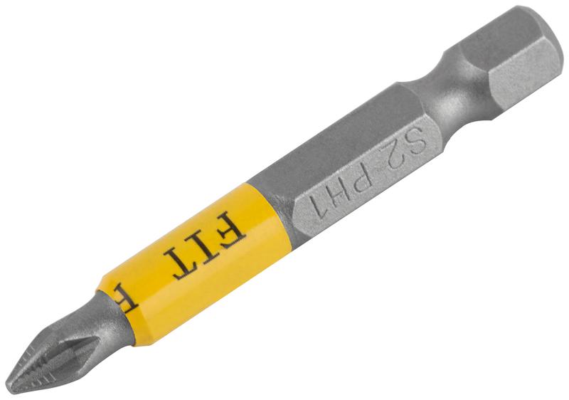  Набор бит кованые сталь S2 односторонние 50мм PH1 профи блистер (уп.2шт) FIT 57504 фото в каталоге от BTSprom.by