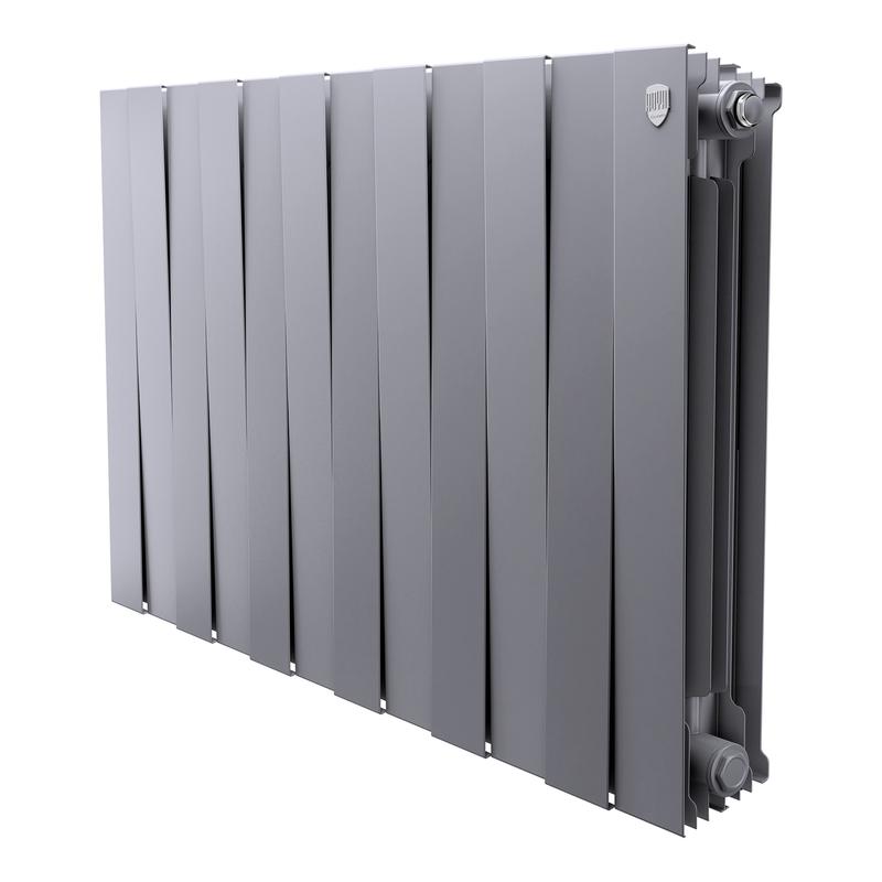 радиатор pianoforte 500 new 12 секц. биметал. silver satin royal thermo нс-1176336 от BTSprom.by