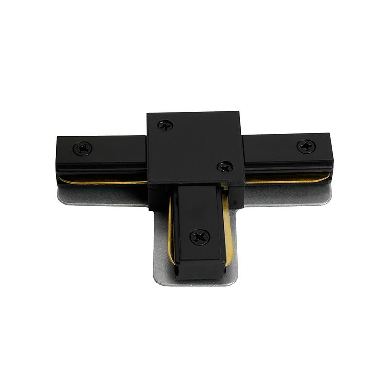 коннектор т-образный для шинопровода черн. ld1019 для cab1007 feron 51896 от BTSprom.by