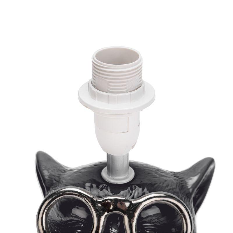  Светильник декоративный "Кот в очках" Е14 40Вт черн. Rexant 603-1034 фото в каталоге от BTSprom.by