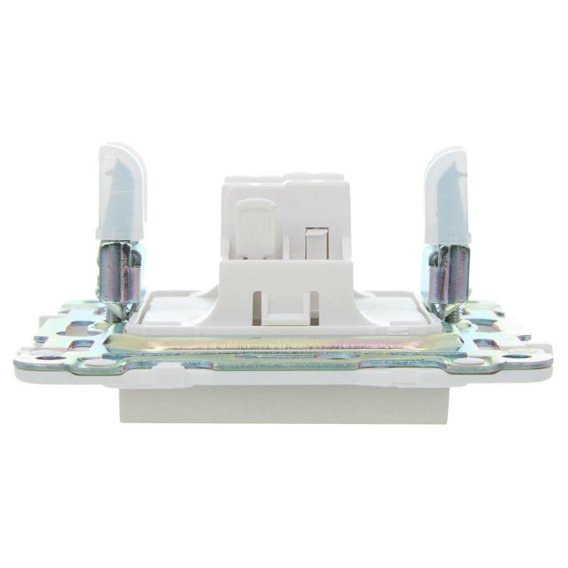  Выключатель 1-кл. SKANDY 10А SK-V01Sh шампань IEK SK-V10-0-10-K37 фото в каталоге от BTSprom.by