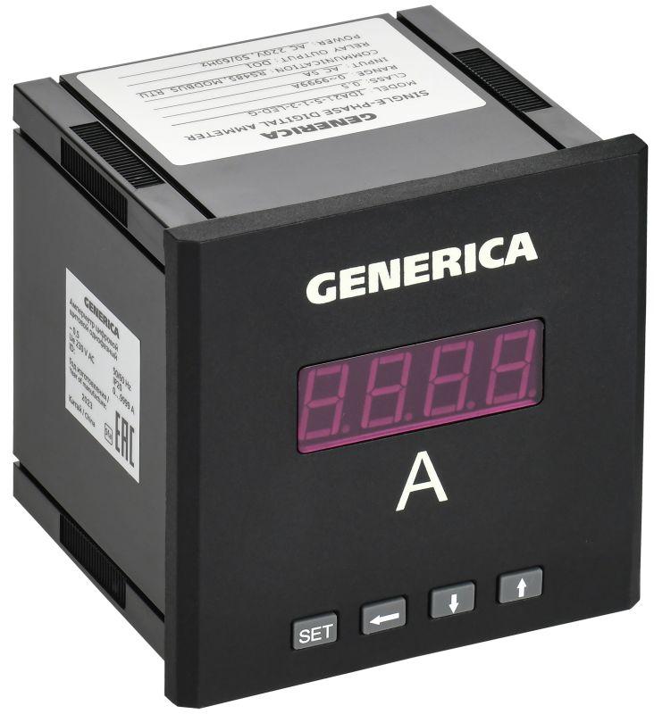 амперметр цифровой щитовой 1ф do rs-485 96х96 led generica ida21-5-1-3-led-g от BTSprom.by