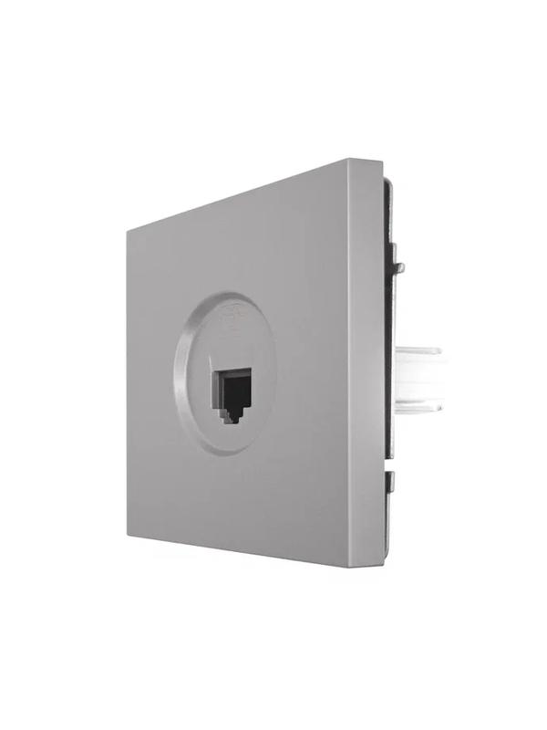  Розетка телефонная евро СП ZIMA IP20 сер. матов. LEZARD 704-7488-137 фото в каталоге от BTSprom.by