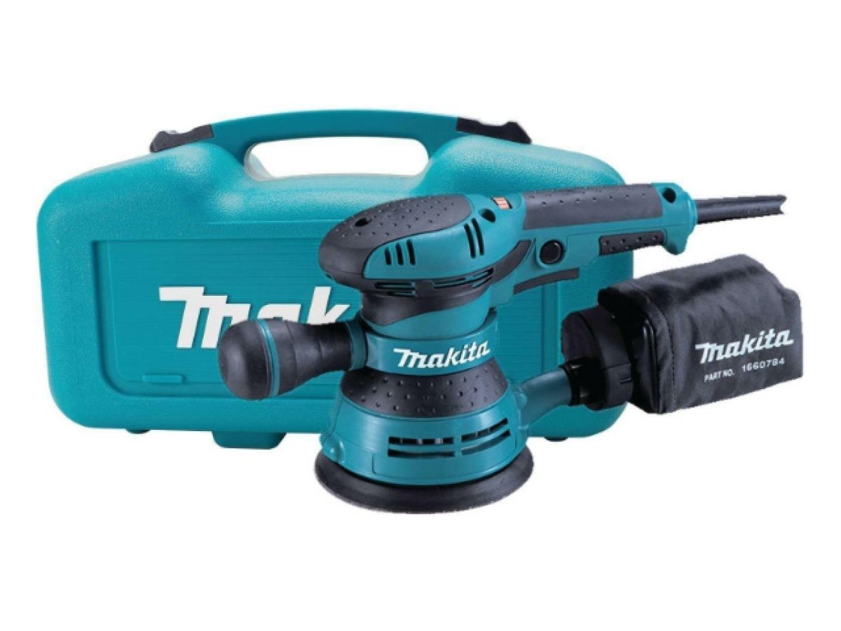 эксцентриковая шлифмашина makita bo 5041 k в чем. (300 вт, 125 мм, 8000 - 24000 кол/мин, регул. об.) bo5041k от BTSprom.by
