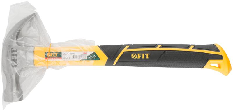  Молоток-гвоздодер Профи 28мм 450г фибергласовая усилен. ручка FIT 44779 фото в каталоге от BTSprom.by