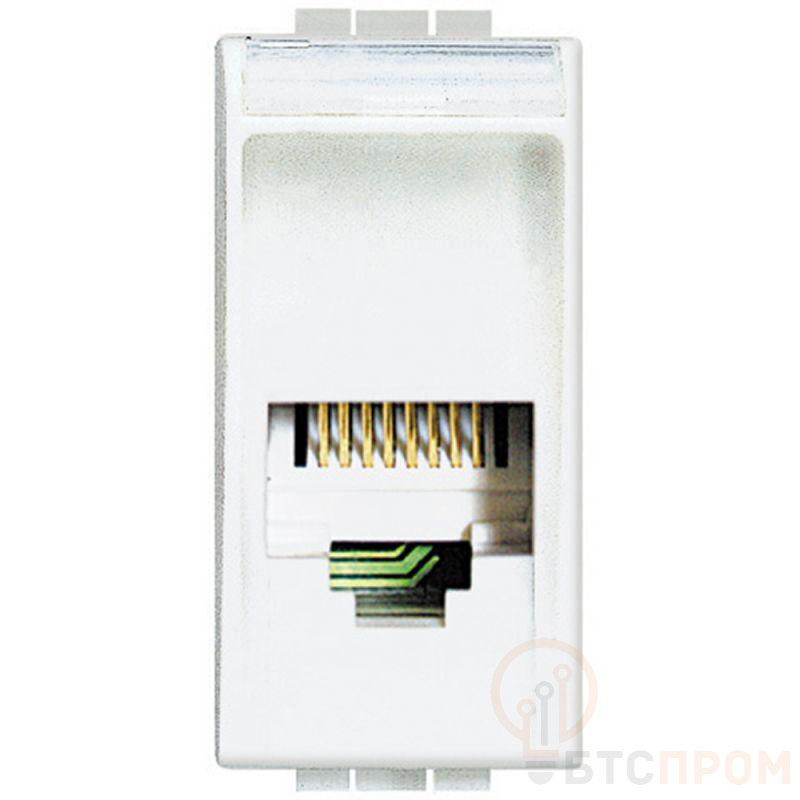 Розетка телефонная RJ11 К10 кат.2 Leg BTC N4258/11N фото в каталоге от BTSprom.by  Розетка телефонная RJ11 К10 кат.2 Leg BTC N4258/11N фото в каталоге от BTSprom.by