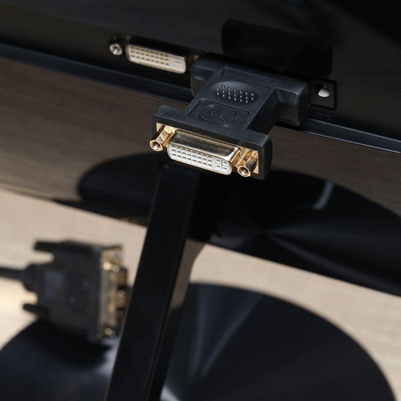  Переходник штекер VGA- гнездо DVI-I GOLD REXANT 17-6808 фото в каталоге от BTSprom.by