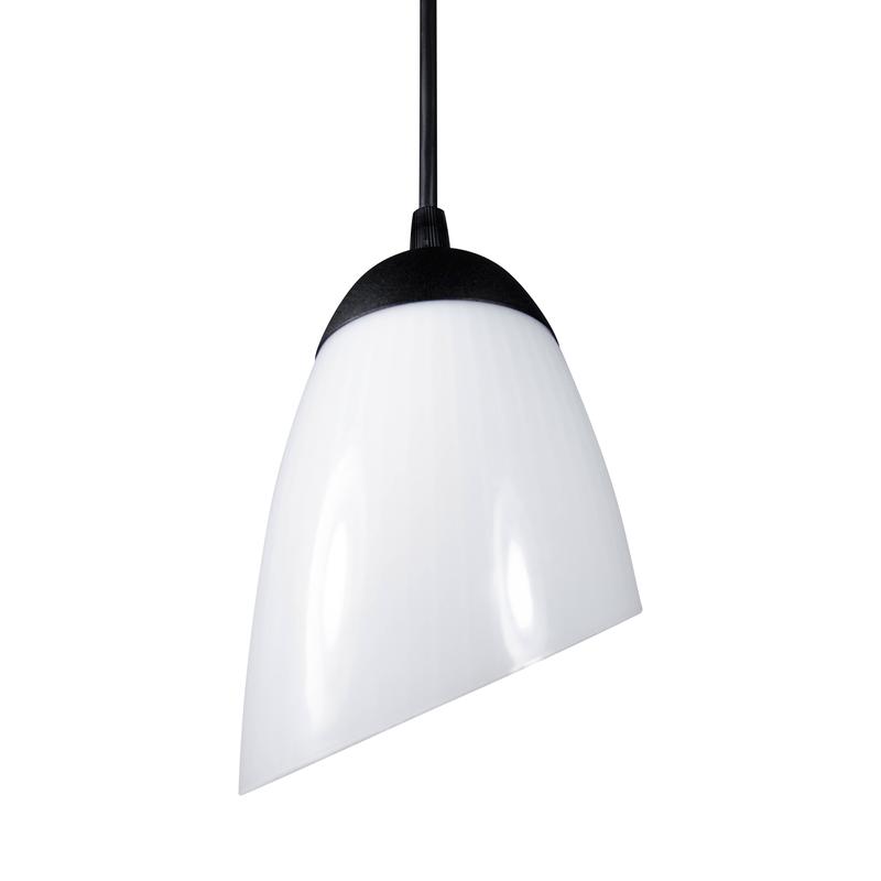  Светильник "Симпл" 211 (плафон 0475 ) НСБ 01-60-153 Е27 ГИ черн. муар Элетех 1005404601 фото в каталоге от BTSprom.by