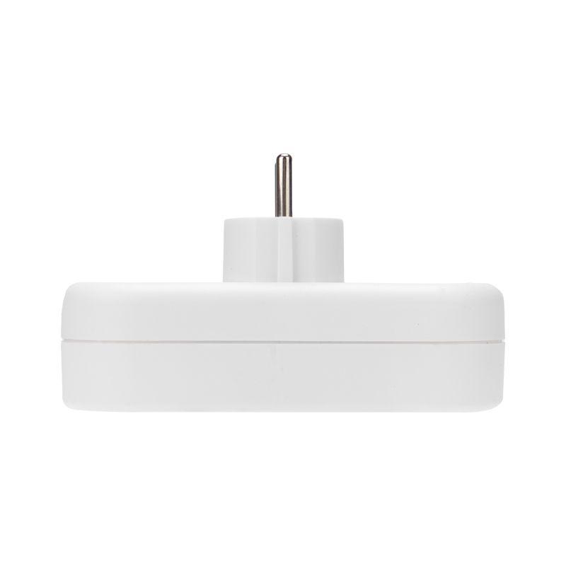  Двойник электрический линейный 16А с/з+2 USB-порта 2.4А бел. Rexant 11-1090 фото в каталоге от BTSprom.by