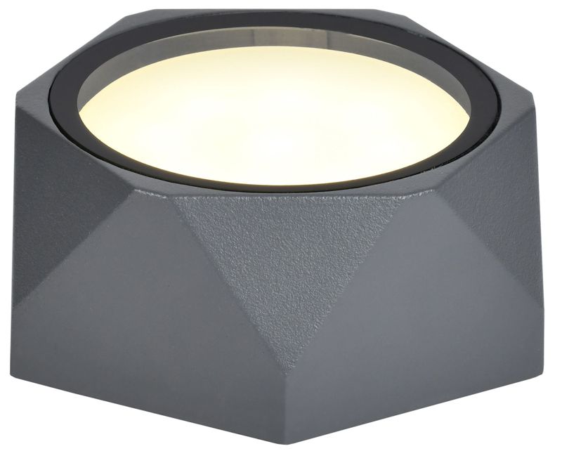 светильник 5304 gx53 ip65 уличный потолочный сер. iek lt-upu0-5304-gx53-1-k03 от BTSprom.by