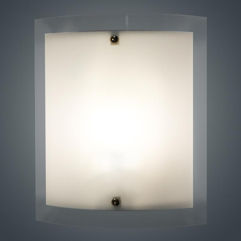  Светильник НББ 07-60-001 М75 "Консул" 300х250 60Вт E27 IP20 матов. бел./держ. винт зол. (инд. упак.) Элетех 1005205420 фото в каталоге от BTSprom.by