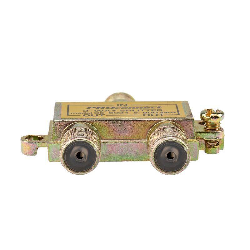  Делитель ТВ "краб" х2 под F разъем 5-900 МГц PROCONNECT 05-6031 фото в каталоге от BTSprom.by