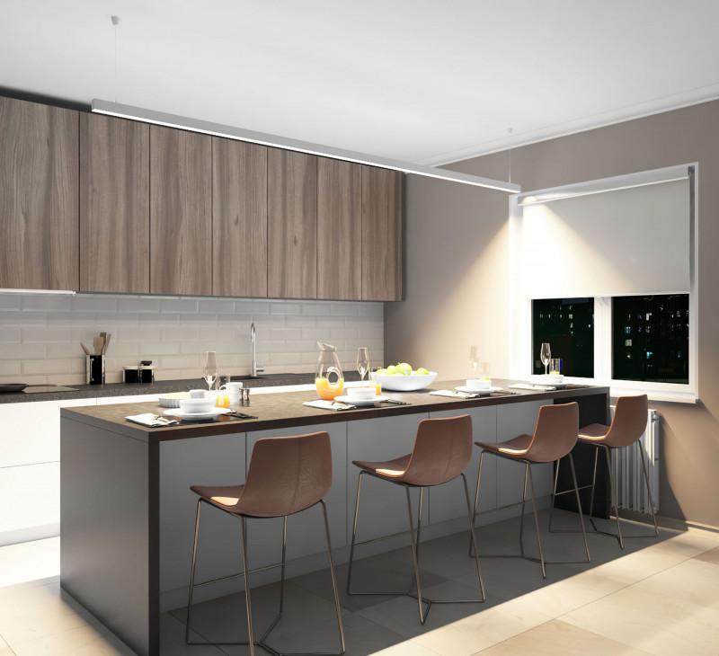  Светильник 72Вт 4000К 3000мм линейный бел. DENKIRS 623327 фото в каталоге от BTSprom.by