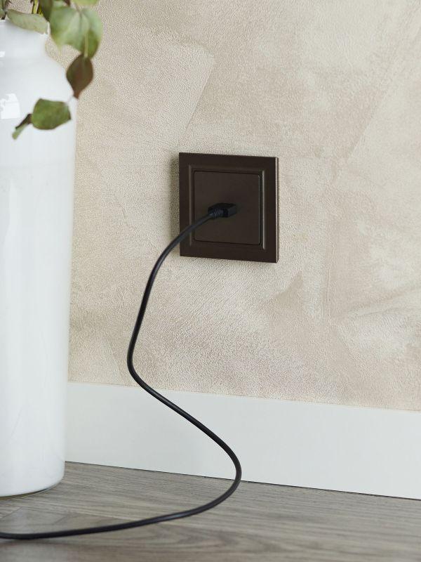  Розетка СП BRITE HDMI РHDMI-0-БрТБ механизм бронза IEK BR-H10-K45 фото в каталоге от BTSprom.by