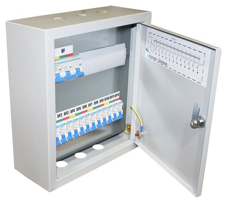 щиток осветительный навесной ощв-12 ухл4 100/25а ip31 электротехник et543095 от BTSprom.by