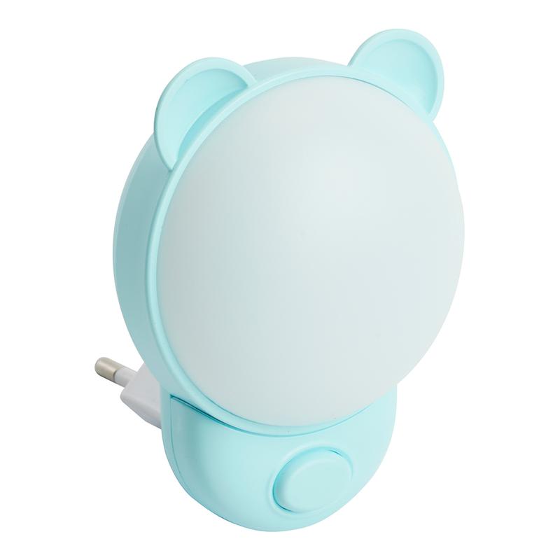 светильник-ночник "мишка" 10led 2700к/6500к 1.2вт 220в син. fn1171 feron 52060 от BTSprom.by