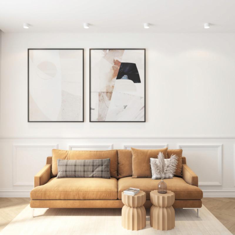  Светильник LUND 15Вт GX53 IP20 LED накладной алюм. бел. DENKIRS 772635 фото в каталоге от BTSprom.by