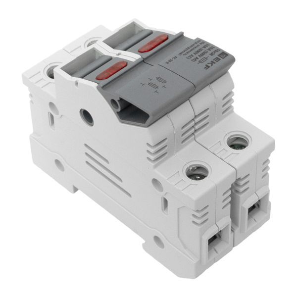  Предохранитель-разъединитель DF 10х38 2п (тип ПВЦ) EKF df102-e фото в каталоге от BTSprom.by