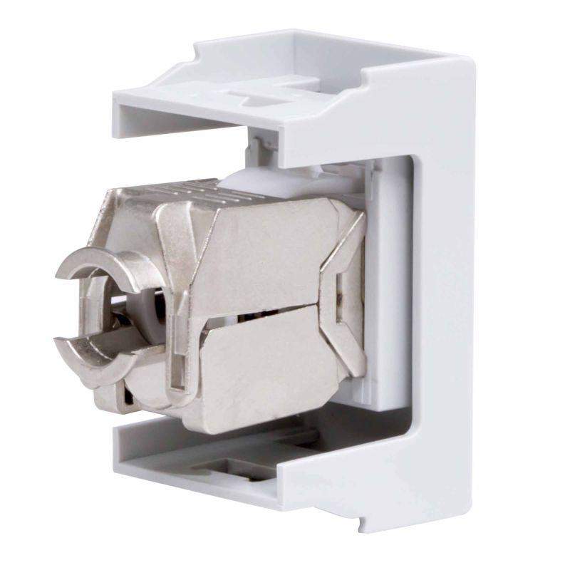  Розетка компьютерная 1-м 1мод. Viva RJ45 кат.6 экранир. сер. DKC 45168 фото в каталоге от BTSprom.by