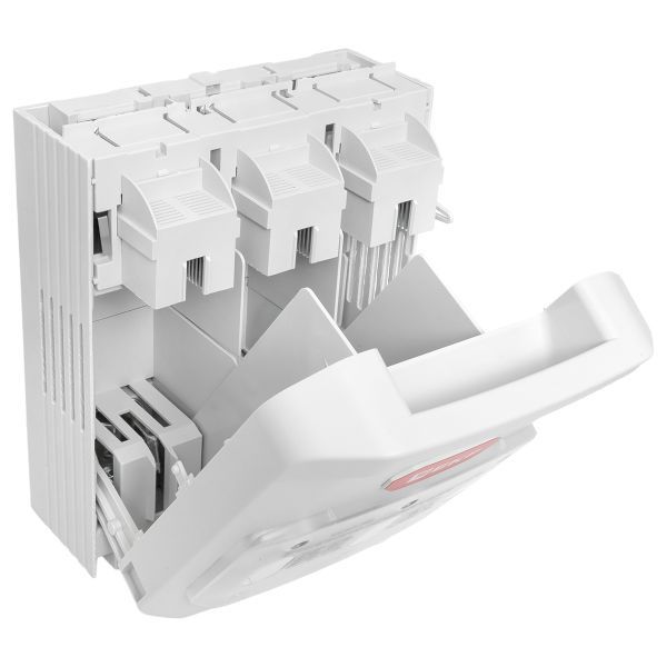  Выключатель-разъединитель УВРЭ v2 250А с доп. контактом (NO+NC) откидного типа под предохранители ППН (габ.1) EKF uvre2-250 фото в каталоге от BTSprom.by