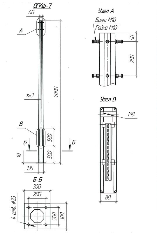 опора огкф-7 (3мм 60/135 фл.300х10 мц. 200 отв. 23х4) гор. оцинк. umecon мк 89835 от BTSprom.by