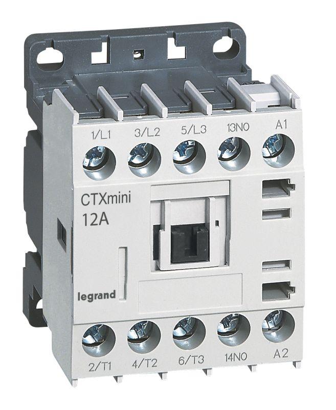 мини-контактор ctx3 3п 12а кат. 415в ac 1нз leg 417059 от BTSprom.by