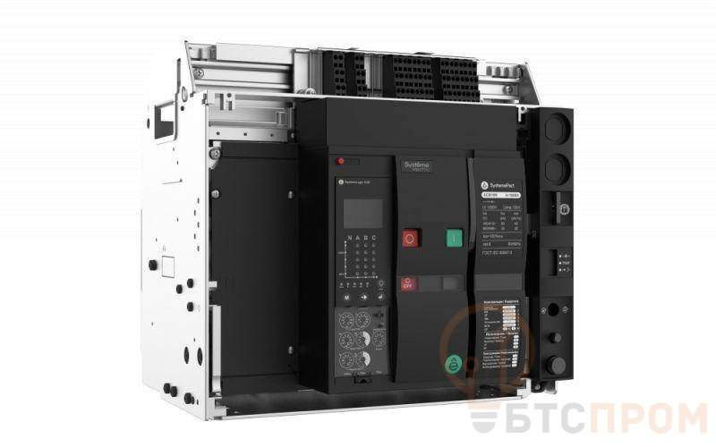 выключатель автоматический 04n 3p 6.0h стац. гп mch+mx+xf ac 230в se spa16n043fhnn54h от BTSprom.by