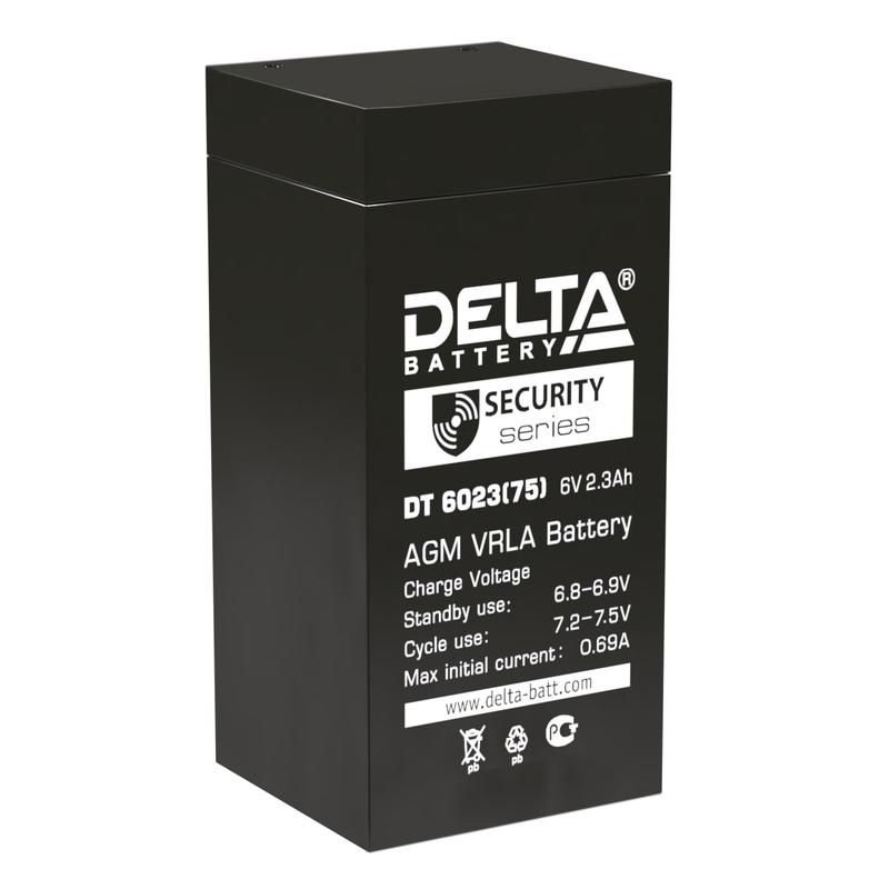 аккумулятор опс 6в 2.3а.ч delta dt 6023 (75) от BTSprom.by