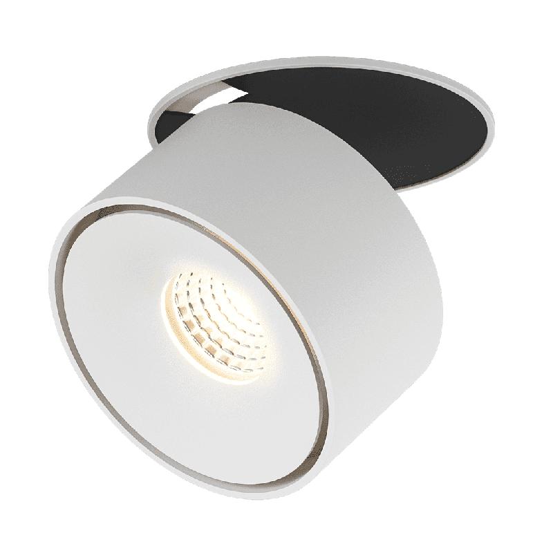 светильник светодиодный потолочный встраив. gw 9вт ip20 тепл. бел. 3000к бел. designled 00-00004890 от BTSprom.by