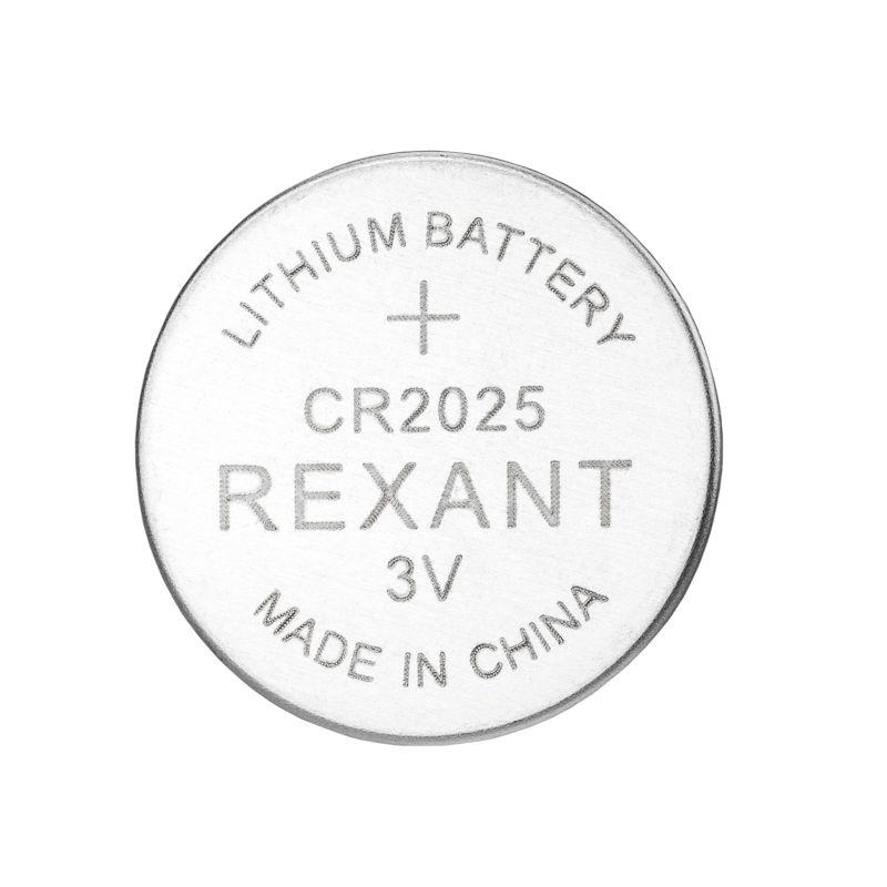элемент питания литиевый cr2025 3в (блист.5шт) rexant 39-1107 от BTSprom.by