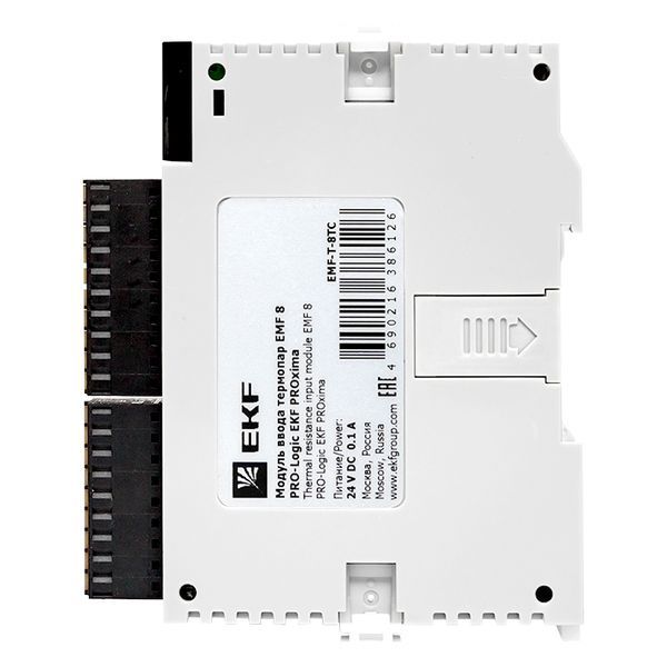  Модуль ввода термопар EMF 8 PRO-Logic (с поверкой) EKF EMF-T-8TC-V фото в каталоге от BTSprom.by