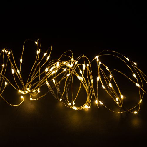  Гирлянда светодиодная "Нить" 10м 100microLED тепл. бел. IP20 Holiday INNR-01Zт Intro Б0060441 фото в каталоге от BTSprom.by